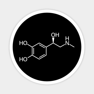 Adrenaline/Epinephrine Chemistry Molecule Structure Magnet